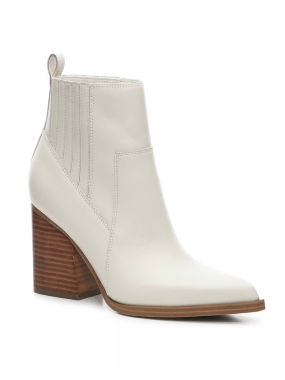 Marc Fisher Marela Ankle Boots - Ivory 6